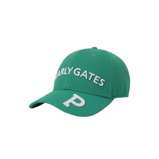 파리게이츠 컬러 엠보 로고 볼캡 531C1CPA32_GN_이미지
