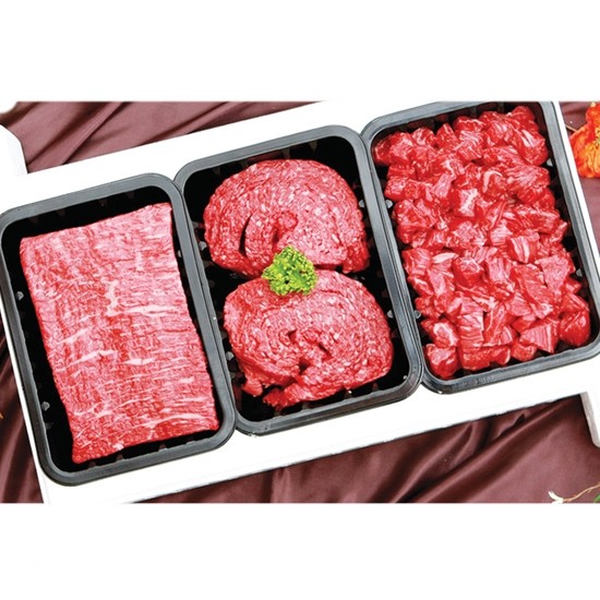 경주축협 경주천년한우 1+등급 명품혼합세트 1호 1.5kg [1개]