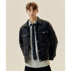 마인드브릿지 퀼팅 경량 트러커 MZJP1102