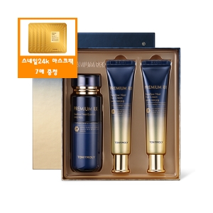 프리미엄 RX 제비집 에센스 55ml 아이크림 30ml 2개 기획세트+/골드24k 스네일