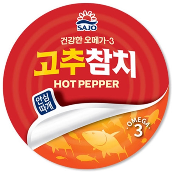 사조대림 사조 고추참치 안심따개 85g