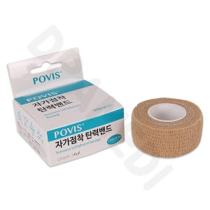 3M 코반 압박 접착 붕대 자가점착밴드 포비스 1인치 1롤