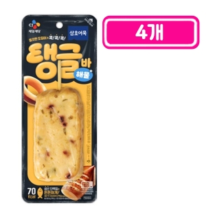 CJ제일제당 삼호어묵 탱글바 해물 70g (4개)_이미지