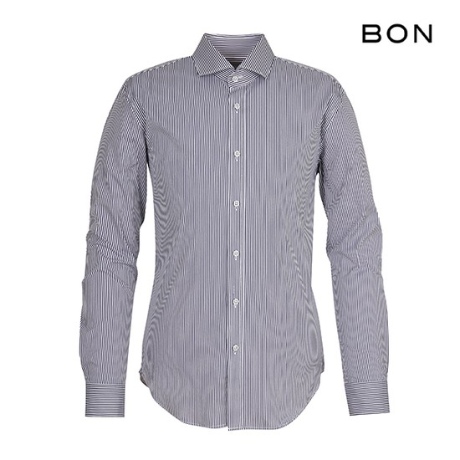 유색 런던 스트라이프 캐쥬얼셔츠 BN9SBA855