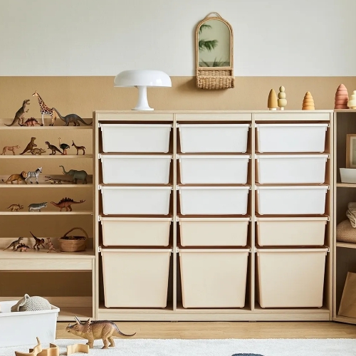 한샘 샘키즈 수납장 870 뉴트럴베이지_이미지