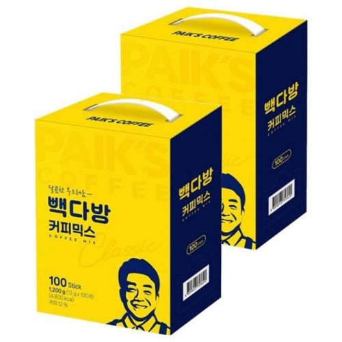 빽다방 커피믹스 Classic 100개입