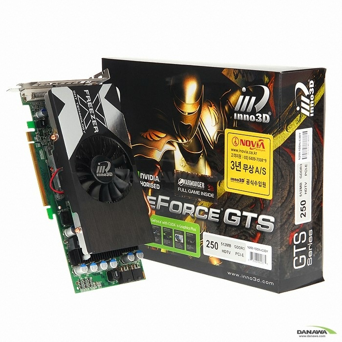 INNO3D 지포스 GTS250 512MB Freezer X 아이노비아_이미지