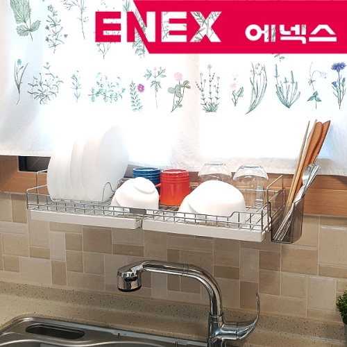 에넥스 ENNEE 창문형 식기건조대 600 창틀형 건조대이미지입니다. 누르면 해당 게시물로 새창이동합니다.
