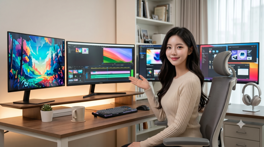 듀얼 vs 34인치 울트라와이드 vs 42인치 OLED, 내 책상엔 뭐가 맞을까?
